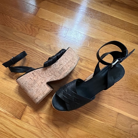 Sigerson Morrison Becca Leather Ankle Strap Sandal - Picture 6 of 6